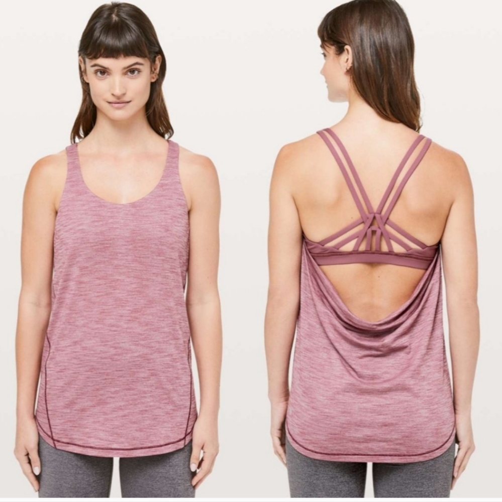 lululemon athletica Pink Tank Top